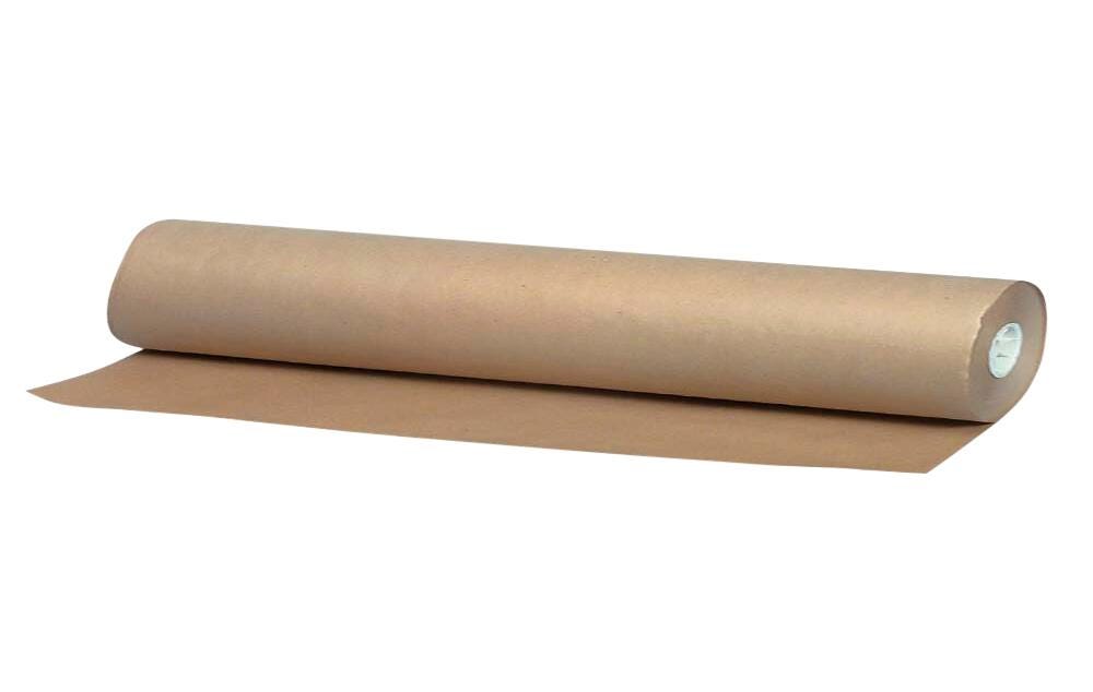 Image for School Smart Butcher Kraft Paper Roll, 40 lbs, 24 Inches x 1000 Feet, Brown from School Specialty